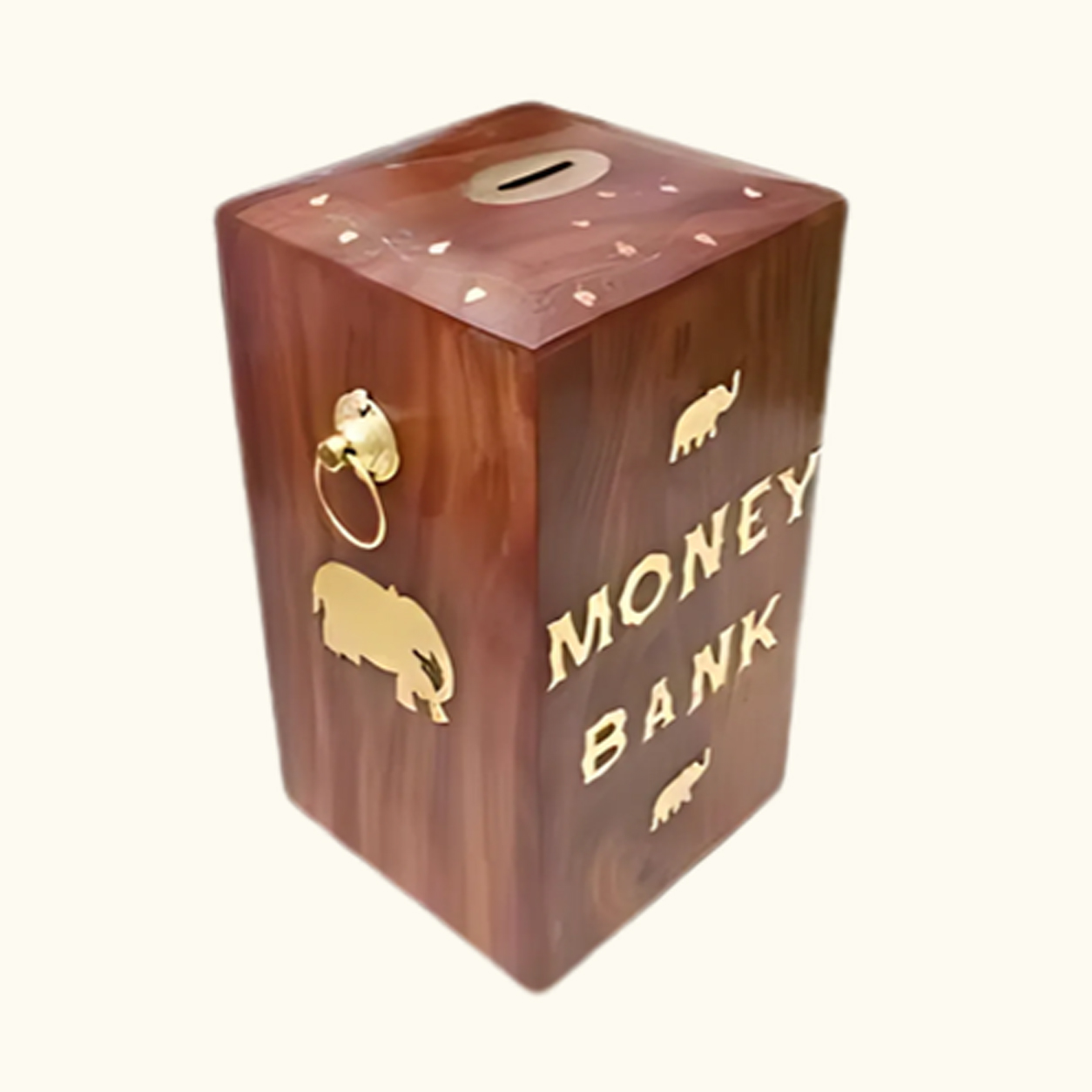 Wooden Money Bank